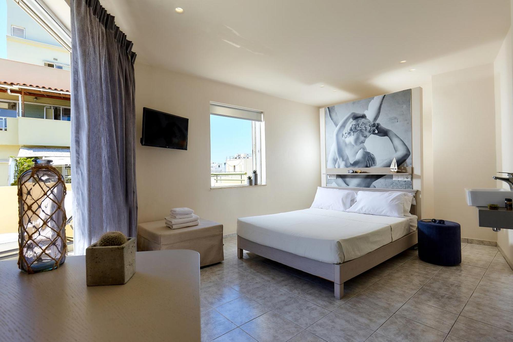 Prime Room In Heraklion Center Bagian luar foto